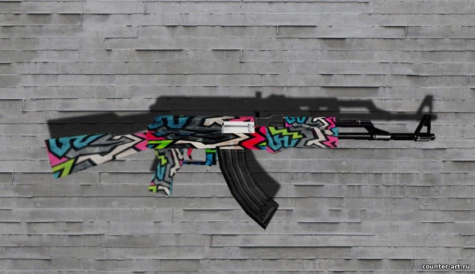 АК-47 Граффити