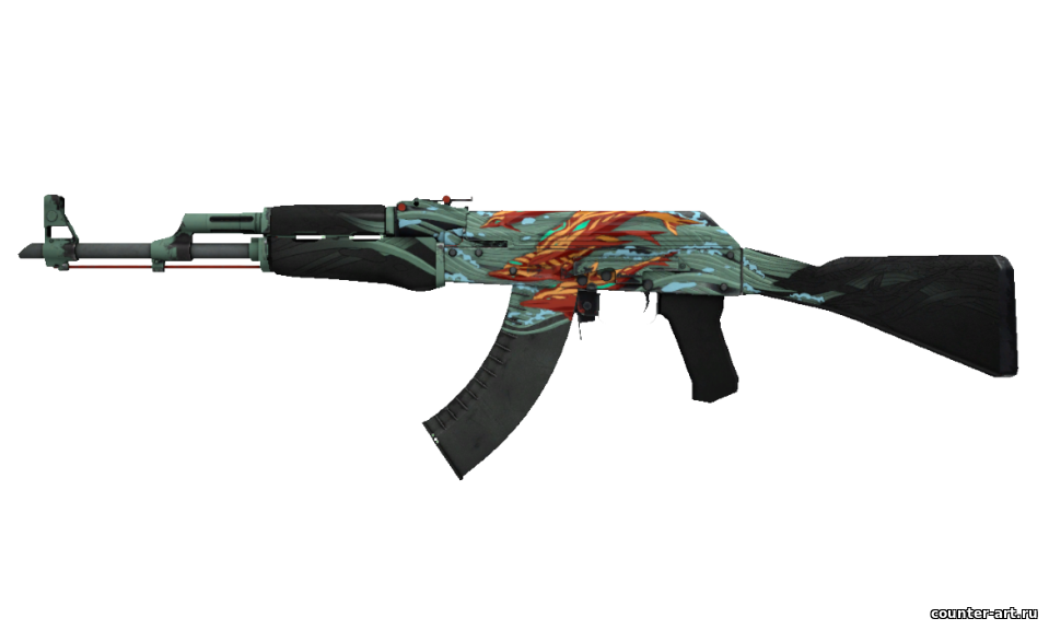 AK 47 Aquamarine Revenge для CS 1.6