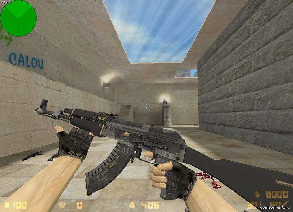 AK-47 "Elite Build" для CS 1.6