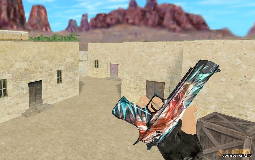 Модель Desert Eagle - Jungle для CS 1.6